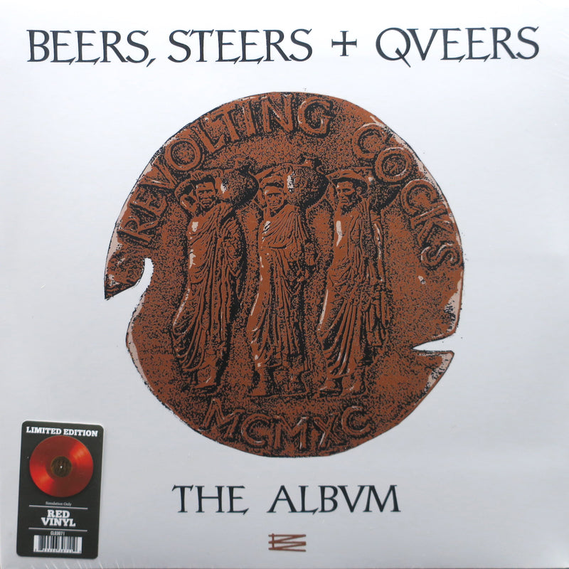 REVOLTING COCKS 'Beers Steers & Queers' RED Vinyl LP (Ministry)
