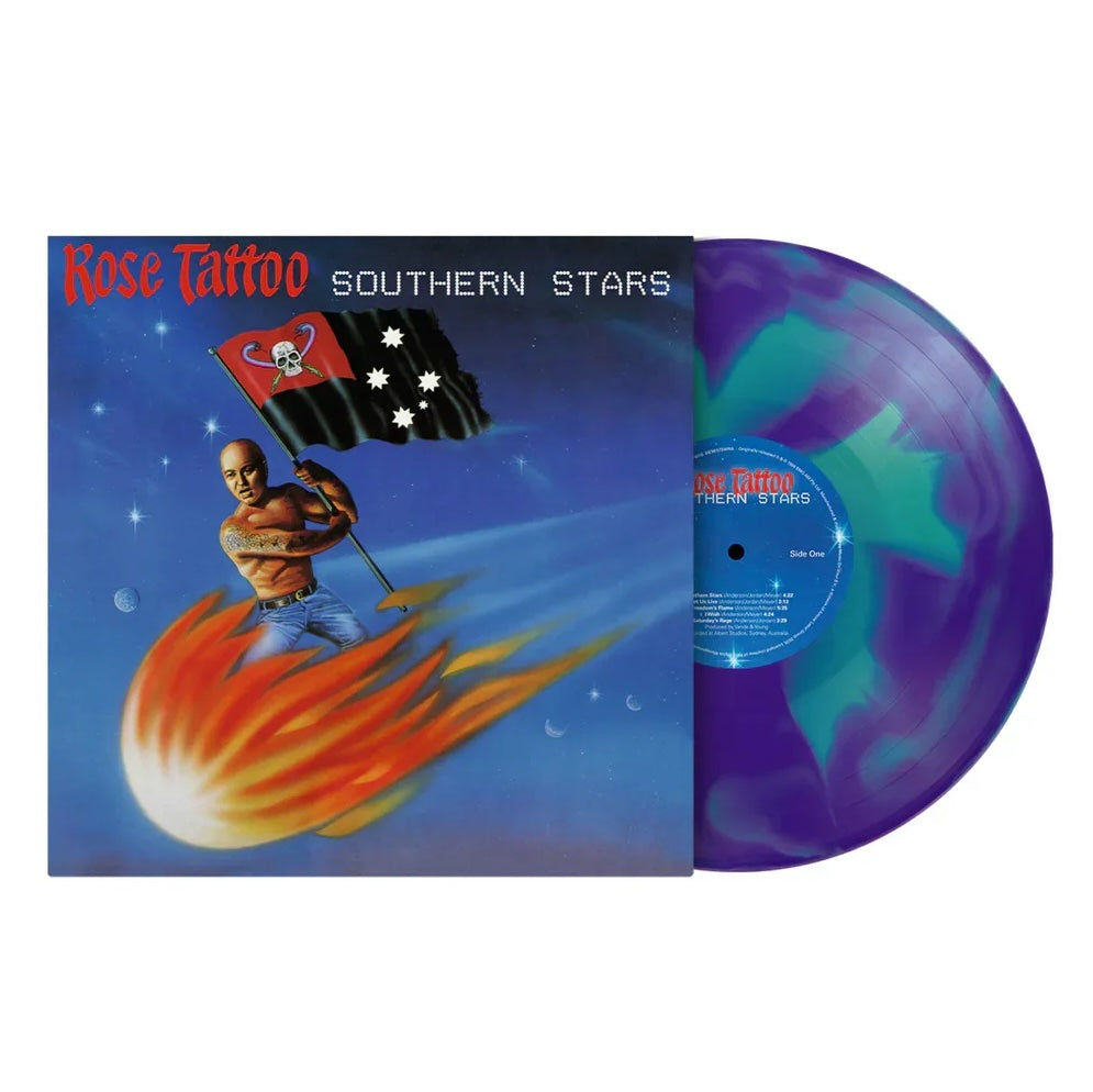 ROSE TATTOO 'Southern Stars' 180g TURQUOISE/PURPLE Vinyl LP