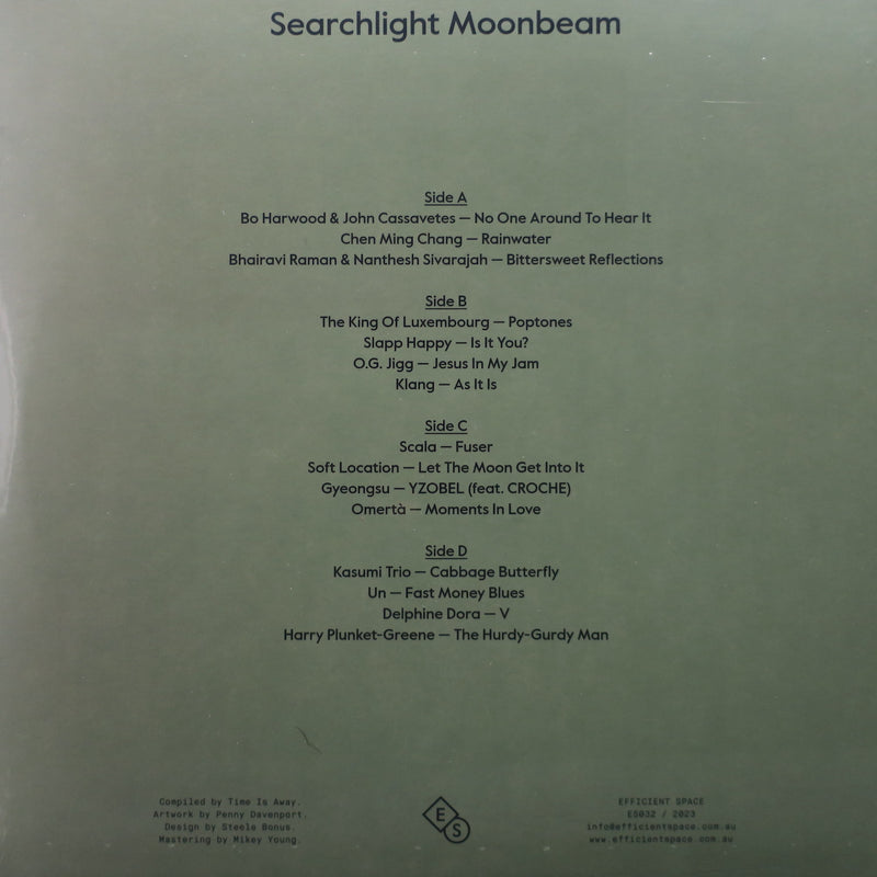 VARIOUS ARTISTS 'Searchlight Moonbeam' Vinyl 2LP (New Wave/Lo-Fi/Art-Folk)
