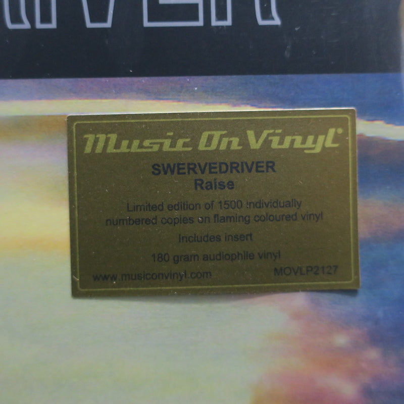 SWERVEDRIVER 'Raise' 180g FLAMING Vinyl LP