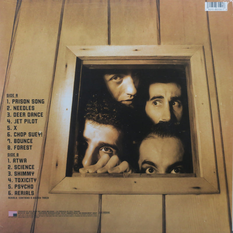 SYSTEM OF A DOWN Toxicity Vinyl LP GOLDMINE RECORDS