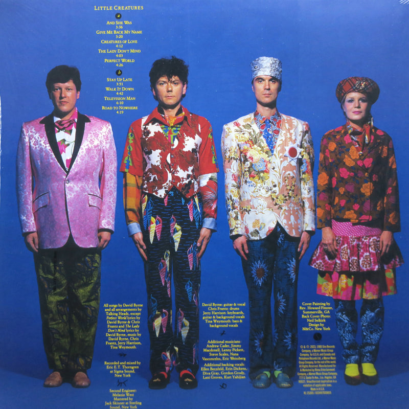TALKING HEADS 'Little Creatures' SKY BLUE Vinyl LP