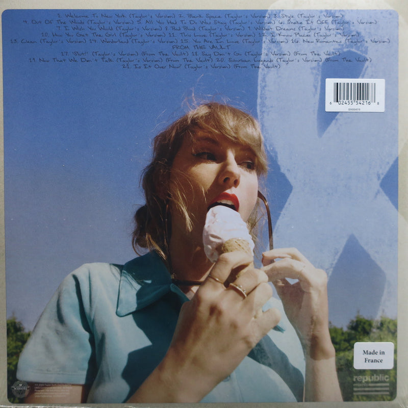 TAYLOR SWIFT '1989' Taylor's Version AQUAMARINE GREEN Vinyl 2LP