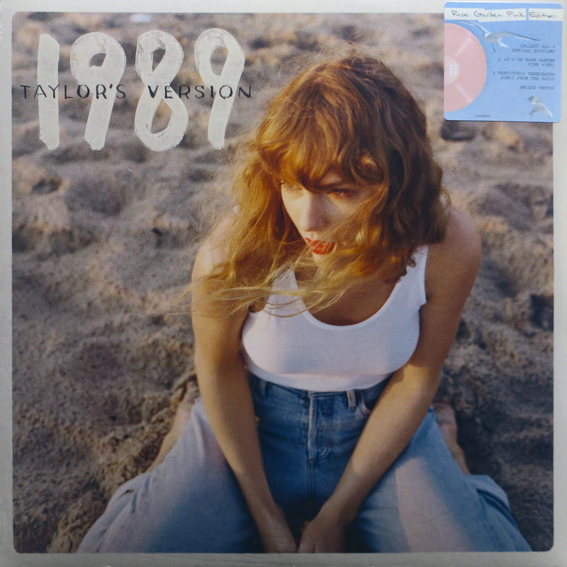 TAYLOR SWIFT '1989' Taylor's Version ROSE GARDEN PINK Vinyl 2LP
