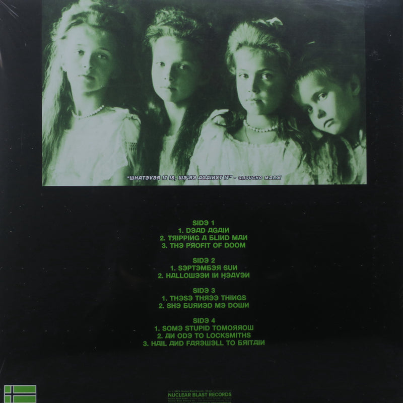 TYPE O NEGATIVE 'Dead Again' WHITE Vinyl 2LP