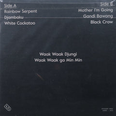 WAAK WAAK DJUNGI 'Waak Waak ga Min Min' Vinyl LP (2018 Oz: Aboriginal/Electronic)