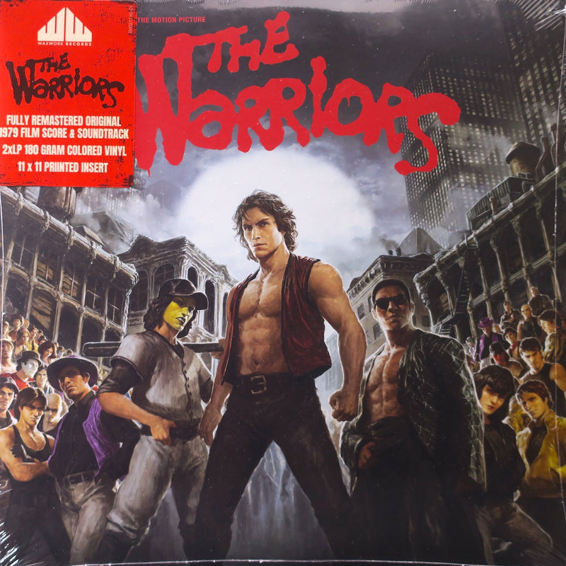 SOUNDTRACK 'WARRIORS' 180g 'CRIMSON/LEATHER Vinyl 2LP