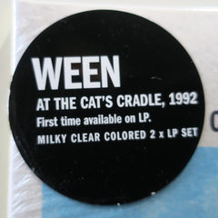WEEN 'At The Cat's Cradle, 1992' MILKY CLEAR Vinyl 2LP