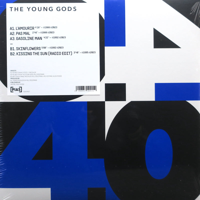 YOUNG GODS '[PIAS] 40' Vinyl LP (Skinflowers, Gasoline Mand, Kissing The Sun)