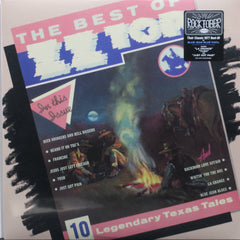 ZZ TOP 'Best Of' CLEAR Vinyl LP