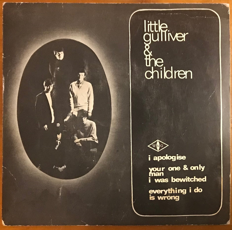 LITTLE GULLIVER & THE CHILDREN - self titled - 1966 Oz original Vinyl 7"EP - Oz garage rock