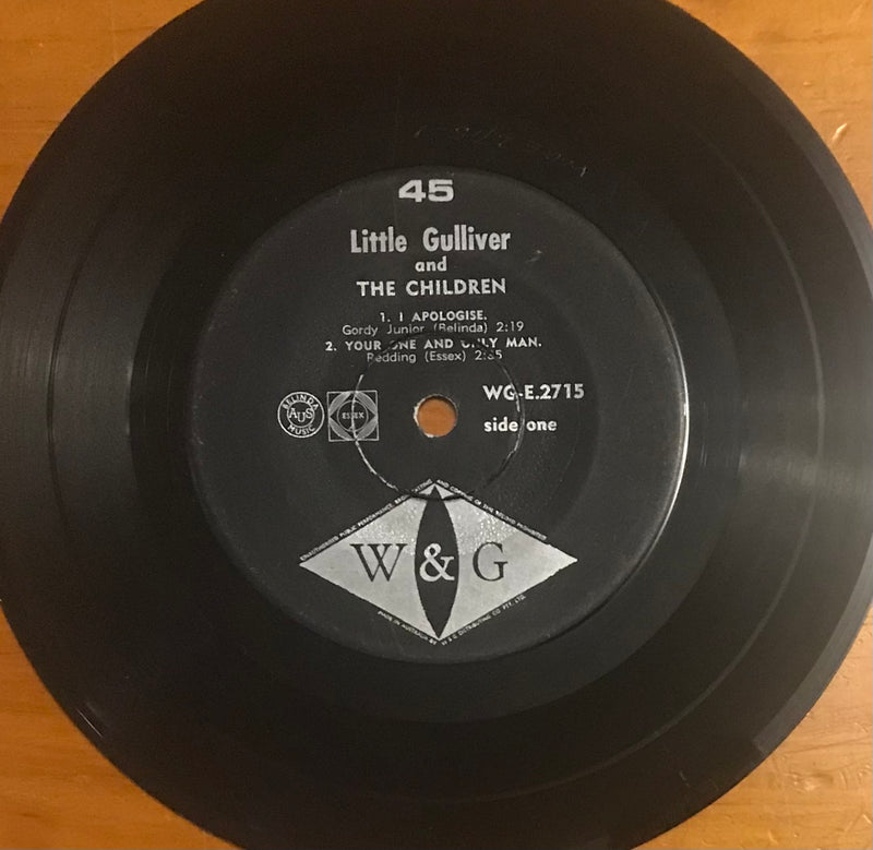 LITTLE GULLIVER & THE CHILDREN - self titled - 1966 Oz original Vinyl 7"EP - Oz garage rock