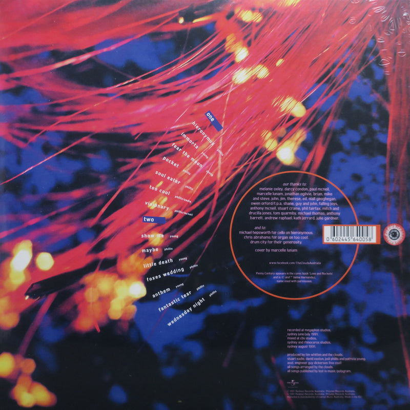 CLOUDS 'Penny Century' BLUE Vinyl LP (1991 Oz Indie)