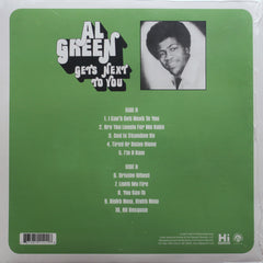 AL GREEN 'Gets Next To You' Vinyl LP