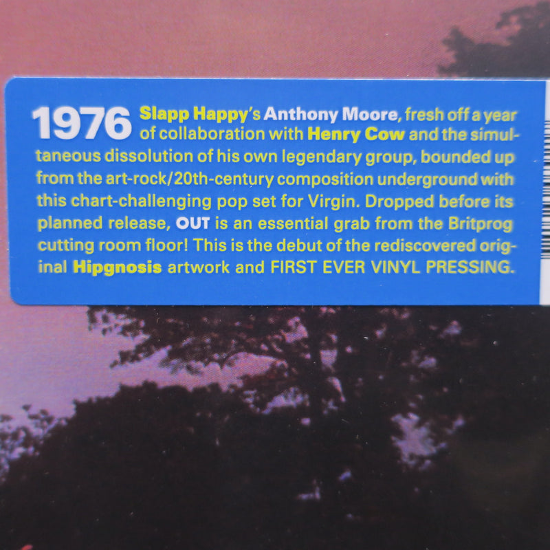 ANTHONY MOORE 'Out' Vinyl LP (1976 Rock/Pop)
