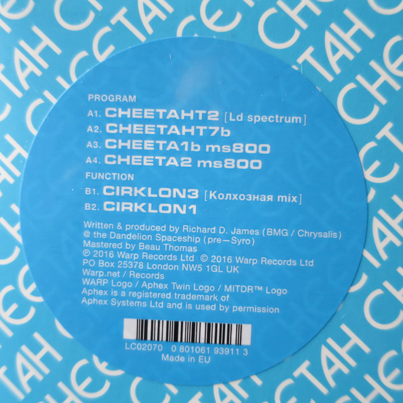 APHEX TWIN 'Cheetah' Vinyl 12"