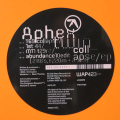 APHEX TWIN 'Collapse' Vinyl 12