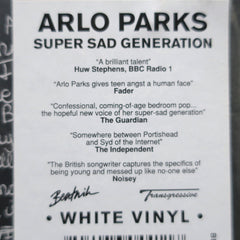 ARLO PARKS 'Super Sad Generation' WHITE Vinyl LP
