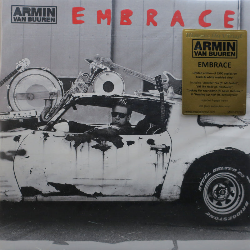 ARMIN VAN BUUREN 'Embrace' 180g BLACK/WHITE Vinyl 2LP