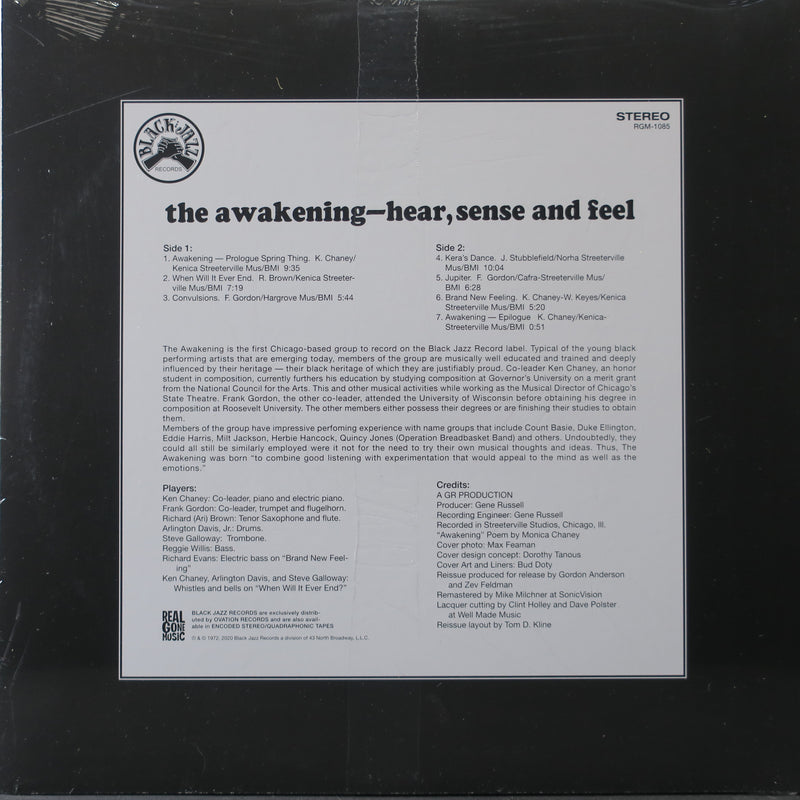AWAKENING 'Hear, Sense And Feel' Vinyl LP (1972 Soul-Jazz)
