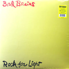 BAD BRAINS 'Rock For Light' YELLOW Vinyl LP