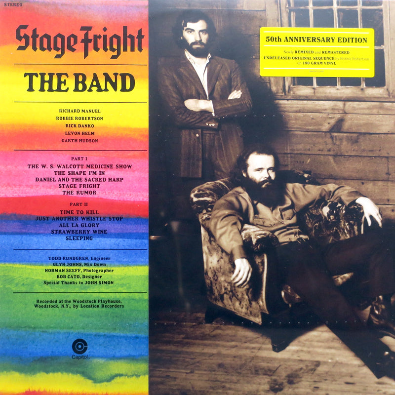 BAND 'Stage Fright' 50th Anniversary Remixed & Remastered 180g Vinyl LP