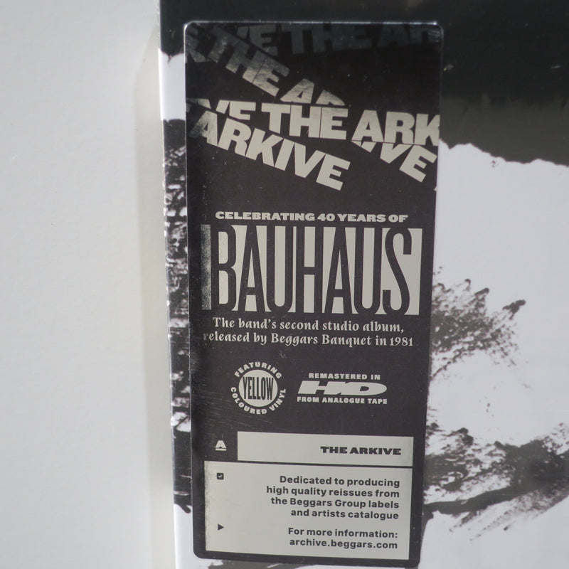 BAUHAUS 'Mask' Remastered YELLOW Vinyl LP
