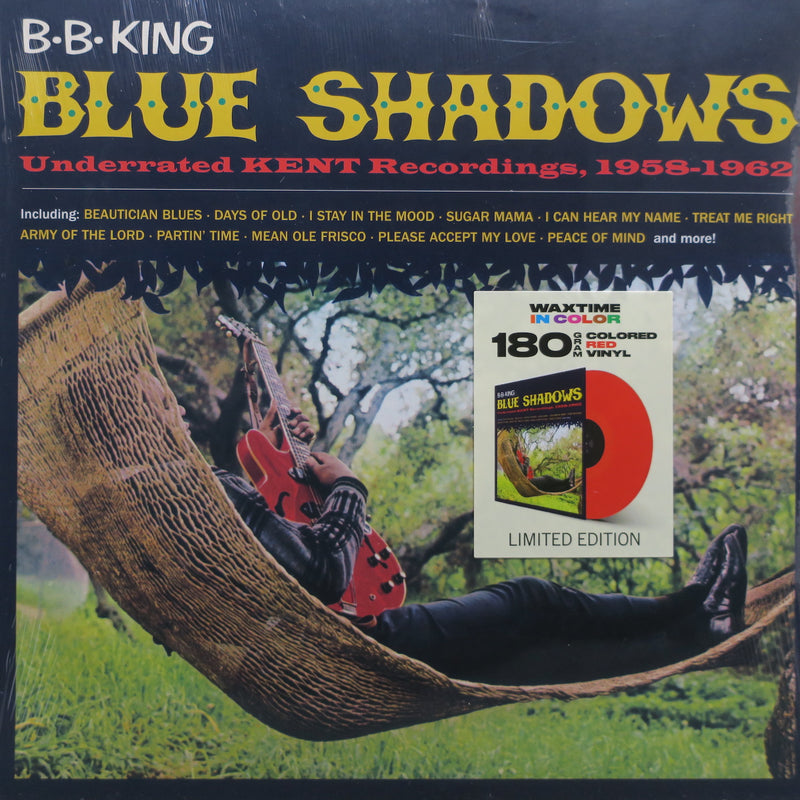 BB KING 'Blue Shadows' 180g RED Vinyl LP