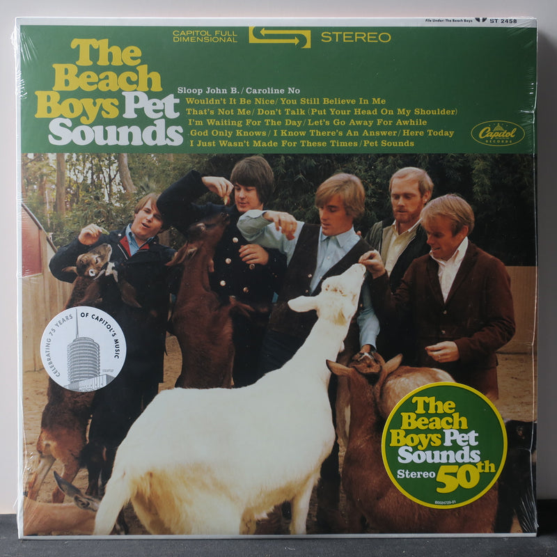 BEACH BOYS 'Pet Sounds' 50th Anniversary STEREO Vinyl LP