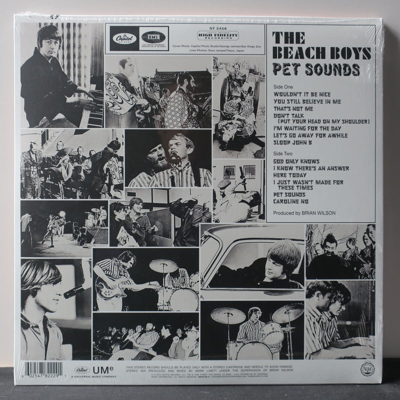 BEACH BOYS 'Pet Sounds' 50th Anniversary STEREO Vinyl LP