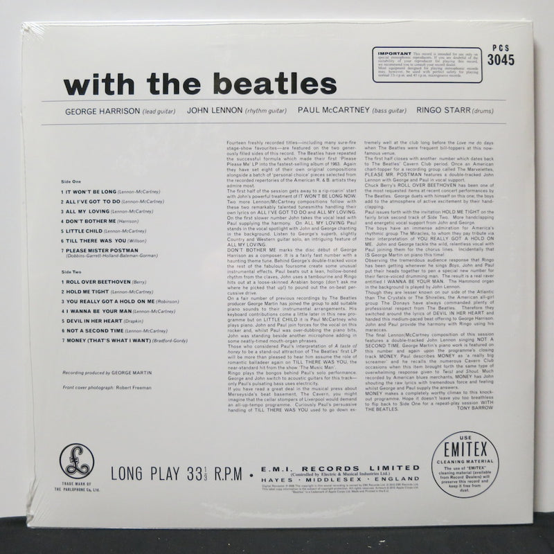 BEATLES 'With The Beatles' Remastered 180g Vinyl LP