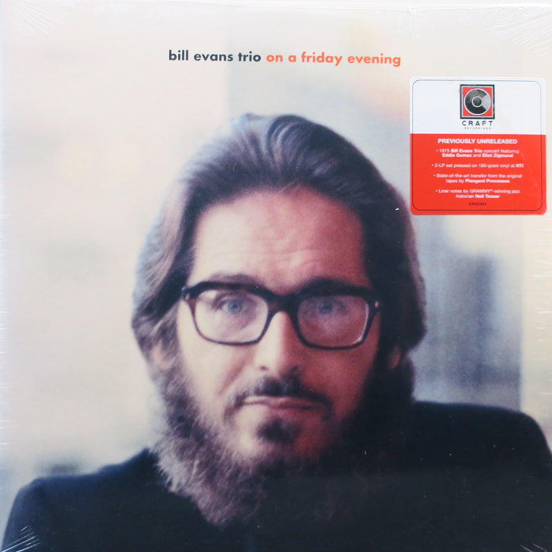 BILL EVANS TRIO 'On A Friday Evening' Previously Unreleased 180g Vinyl 2LP