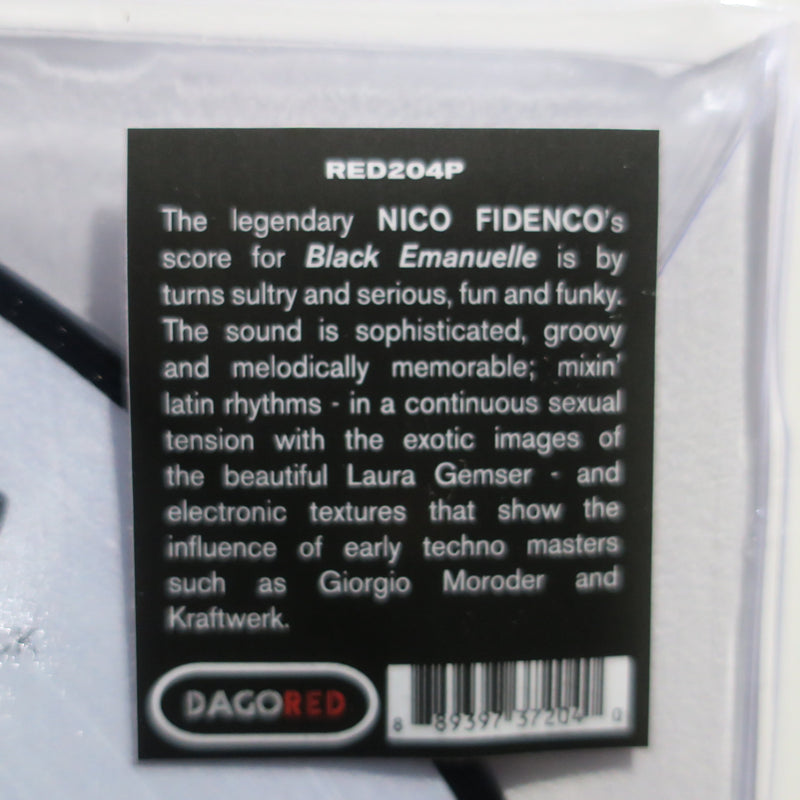 'BLACK EMANUELLE' Soundtrack by Nico Fidenco PICTURE DISC Vinyl LP