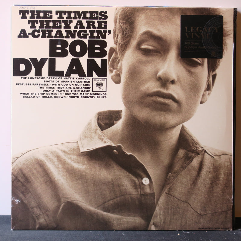 BOB DYLAN 'Times They Are A-Changin'' 180g Vinyl LP