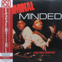 BOOGIE DOWN PRODUCTIONS 'Criminal Minded' SILVER Vinyl LP