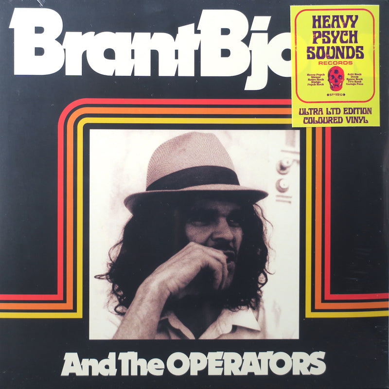 BRANT BJORK (Kyuss) 'And The Operators' YELLOW/ORANGE/RED Vinyl LP (2002 Stoner)