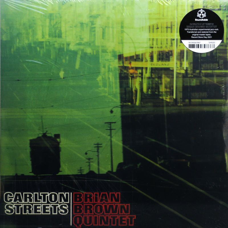 BRIAN BROWN QUINTET 'Carlton Streets' Vinyl LP (1975 Oz Jazz)