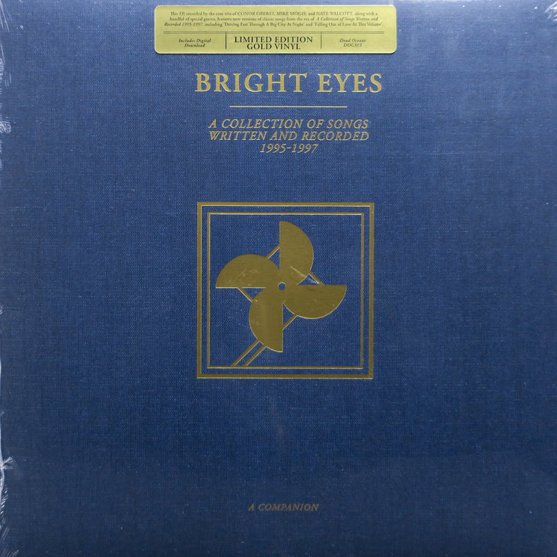BRIGHT EYES 'A Collection Of Songs Written & Recorded 1995-1997' GOLD Vinyl LP (1998 Indie)