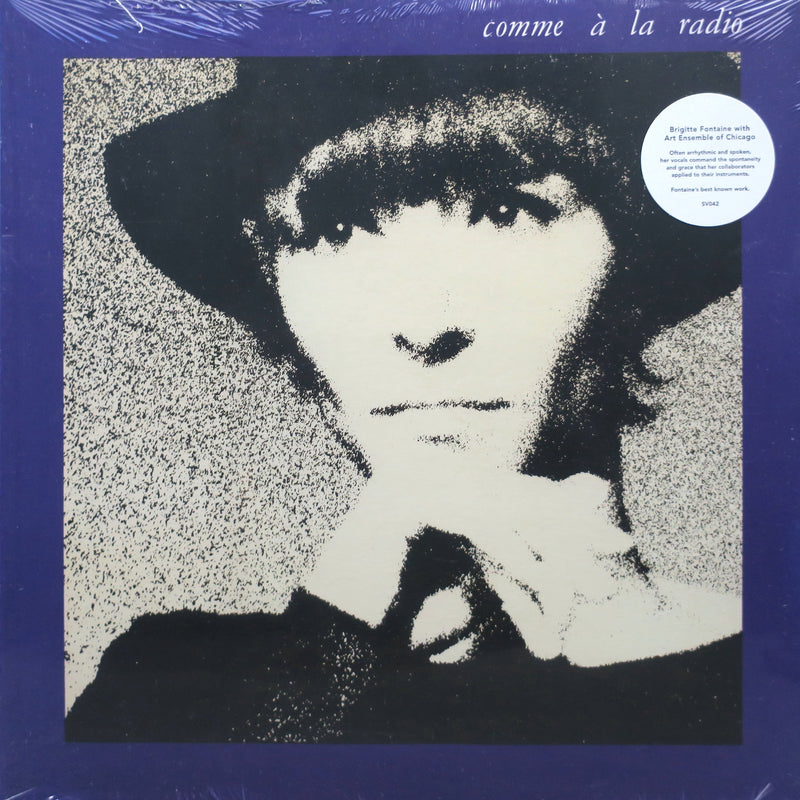BRIGITTE FONTAINE 'Comme A La Radio' Vinyl LP (1968 Art Rock/Avant Garde/Jazz)