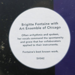 BRIGITTE FONTAINE 'Comme A La Radio' Vinyl LP (1968 Art Rock/Avant Garde/Jazz)