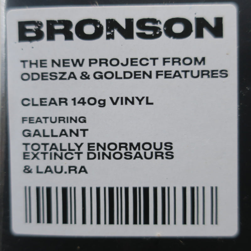 BRONSON s/t CLEAR Vinyl LP (2020 Progressive House)