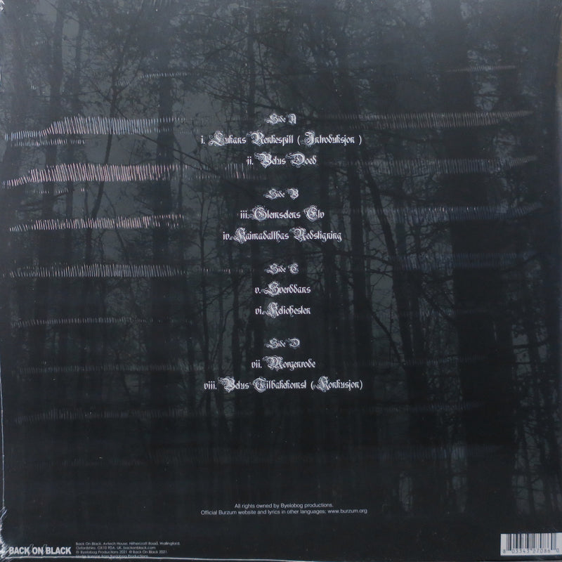 BURZUM 'Belus' PICTURE DISC Vinyl 2LP