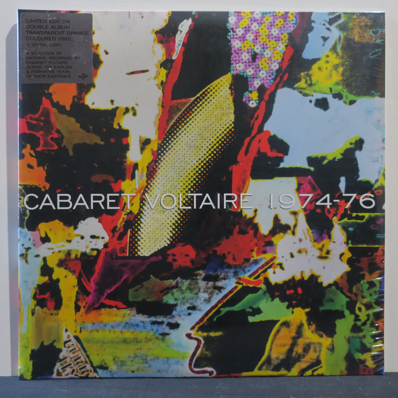 CABARET VOLTAIRE '1974-76' ORANGE Vinyl 2LP