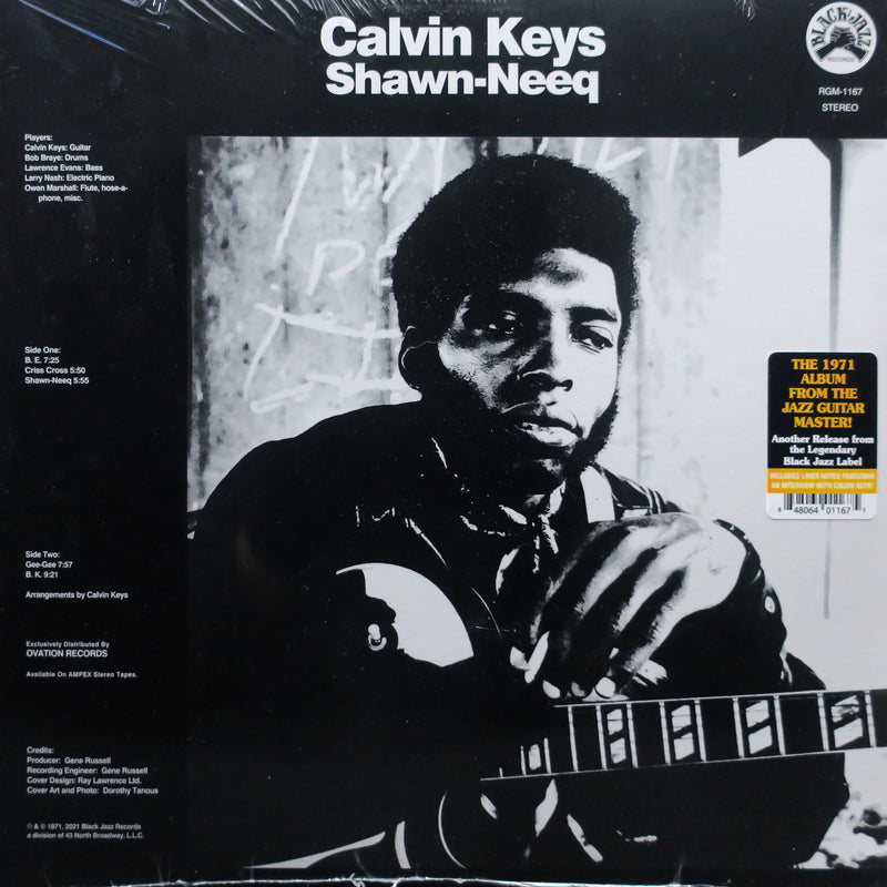 CALVIN KEYS 'Shawn-Neeq' Vinyl LP (1971 Jazz-Funk)