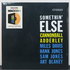 CANNONBALL ADDERLEY 'Somethin' Else' 180g ORANGE Vinyl LP