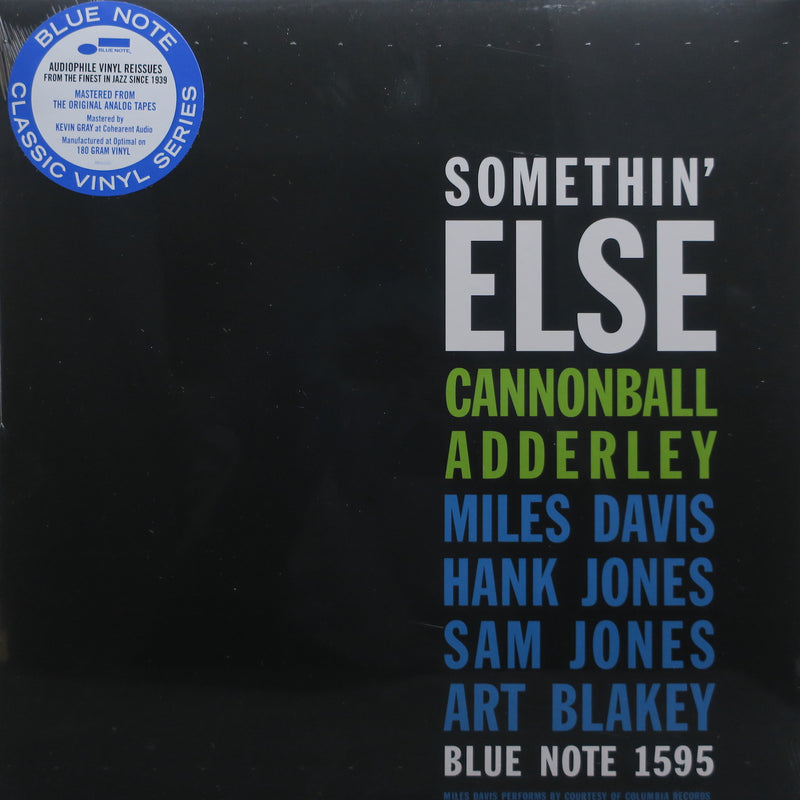 CANNONBALL ADDERLEY 'Somethin' Else' BLUE NOTE CLASSIC 180g Vinyl LP
