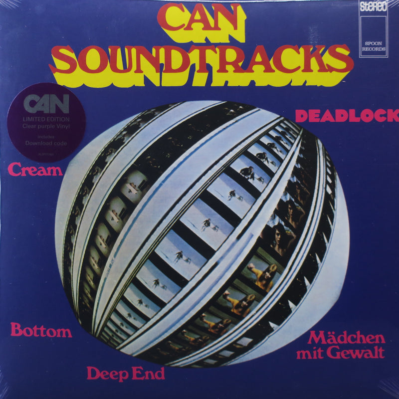 CAN 'Soundtracks' Remastered PURPLE Vinyl LP