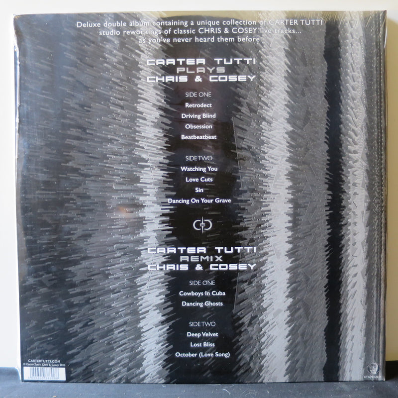 CARTER TUTTI 'Plays Chris & Cosey' Vinyl 2LP (Throbbing Gristle)