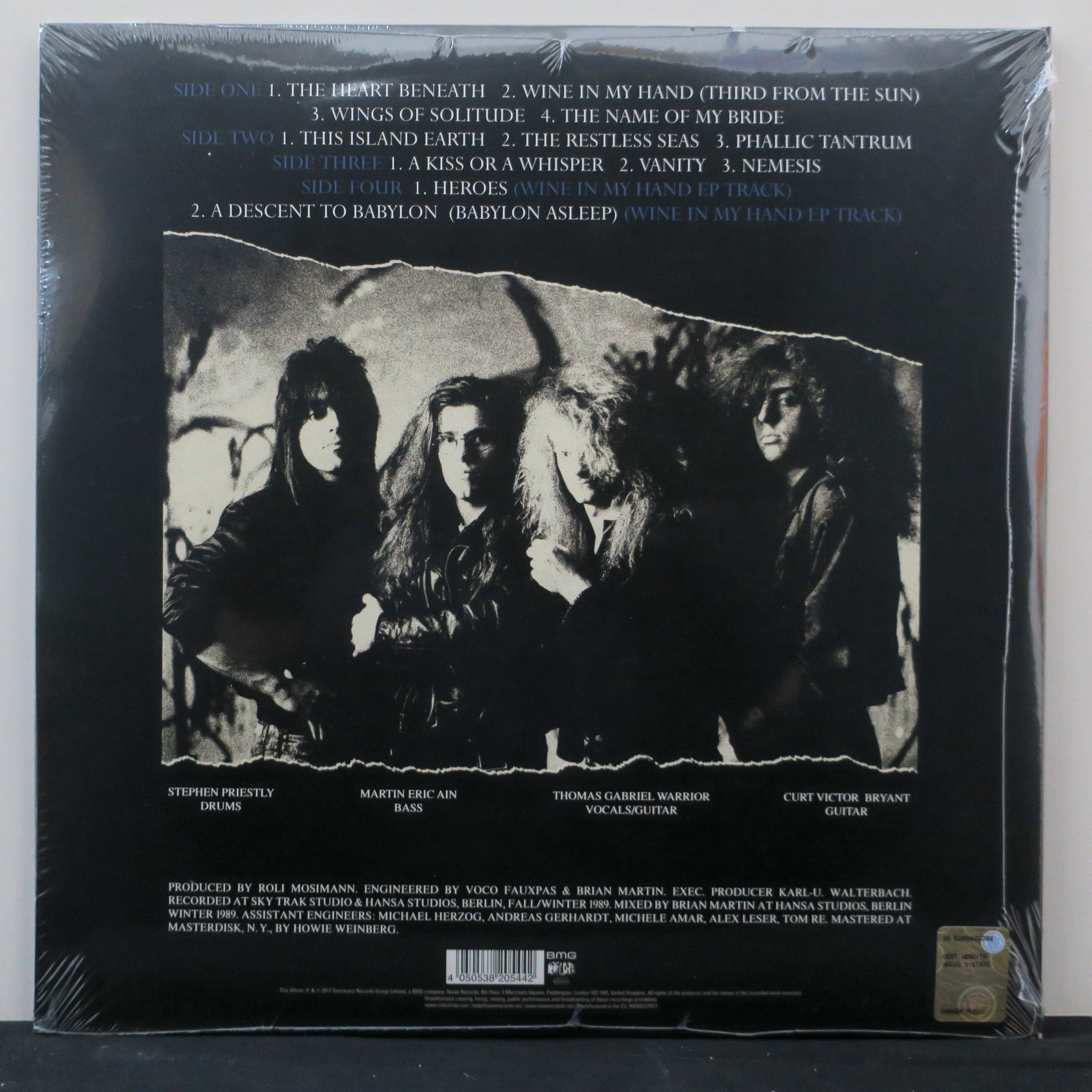 CELTIC FROST 'Vanity/Nemesis' Remastered 180g Vinyl 2LP + Booklet