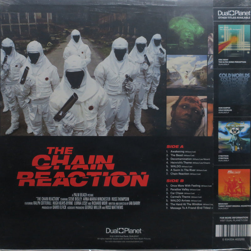 'CHAIN REACTION' Soundtrack 180g Vinyl LP